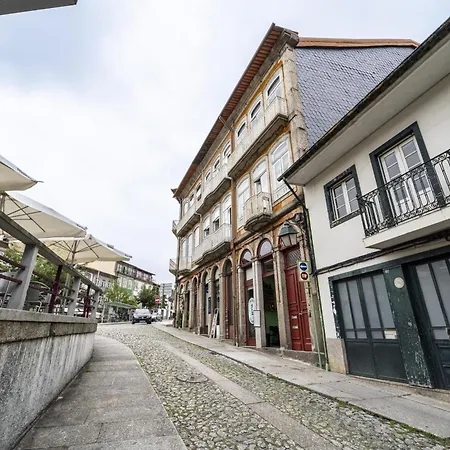 Historic By House And People Guimarães